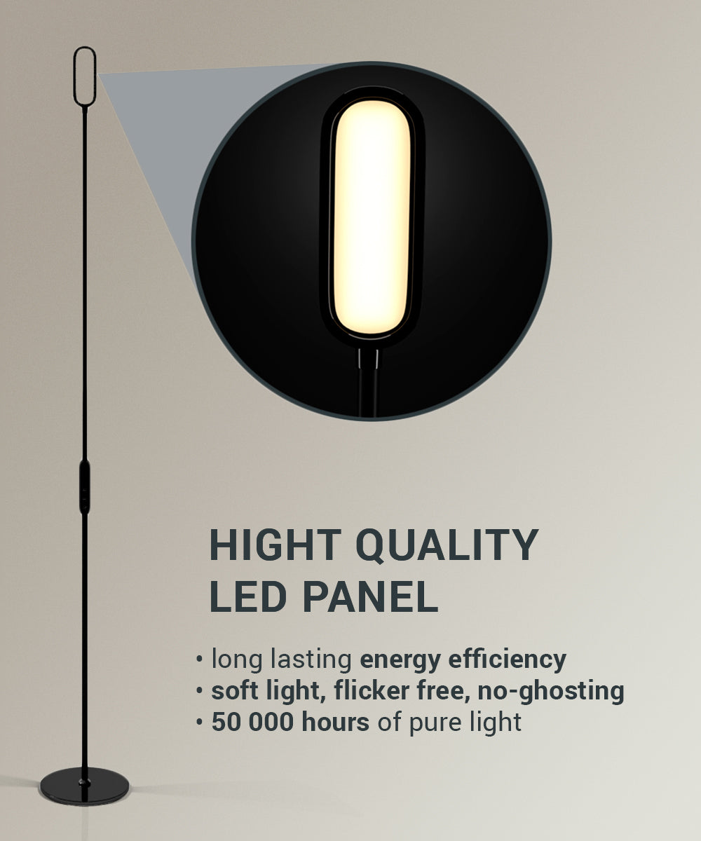 gooseneck led floor lamp