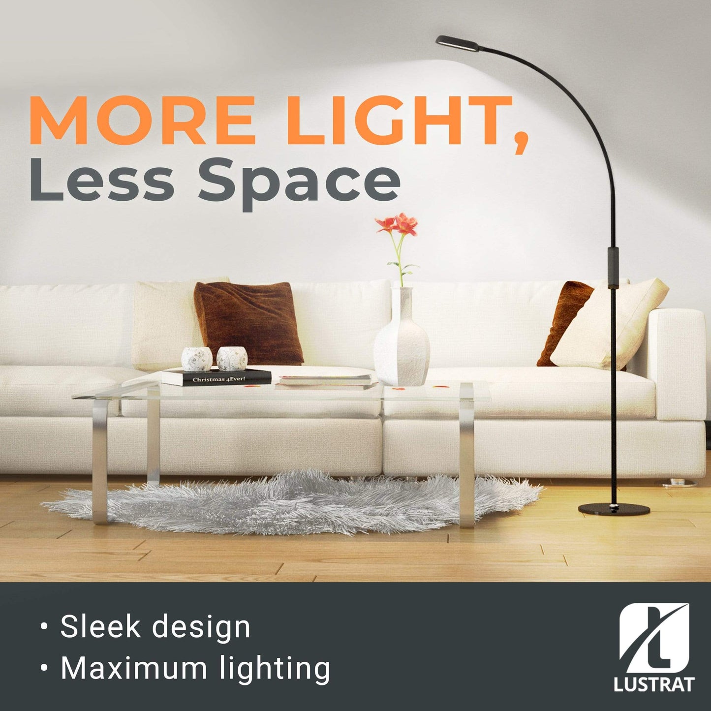Flexible Gooseneck LED Floor Lamp