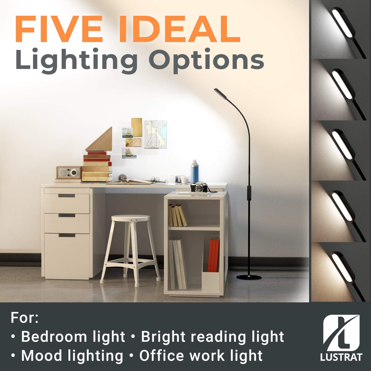 LED Floor Lamp For Bedrooms And Living Rooms