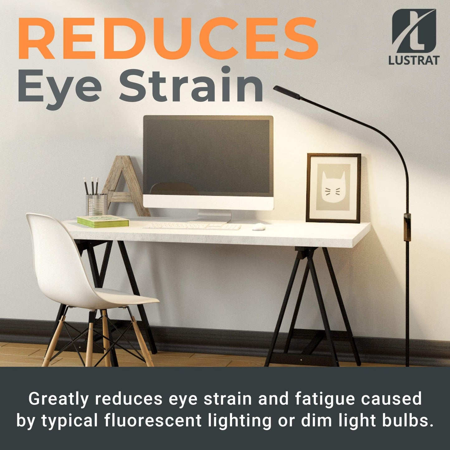 Dimmable LED Floor Lamp
